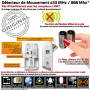Capteur DT81R DMT Meian sur mur intérieur dans bâtiment industriel