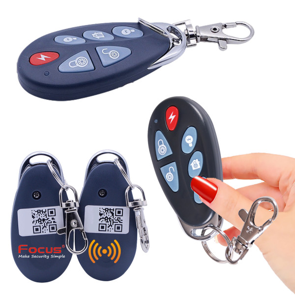 Télécommande PB403R Meian 6 fonctions sécurisées pour alarmes connectées