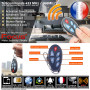 Télécommande PB-403R 6 boutons pour contrôle d’alarme maison sans abonnement