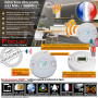 Alarme Incendie Meian certifiée CE, protection fiable pour maisons et bureaux