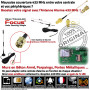 Antenne Alarme 433 MHz performante avec connecteur SMA pour alarme Meian