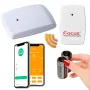 Capteur de bris de vitre MD343R compatible avec l'Alarme iProtect | Modulation ASK 868 MHz