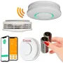 Capteur de Fumée MD2105R Compatible avec l'Alarme iProtect | Modulation ASK 868 MHz