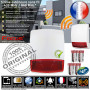 Alarme extérieure sans fil MD-327RF avec flash LED puissant et fiable