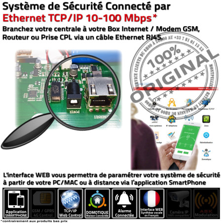 Kit D’alarme Maison Sans Abonnement – 3-4 Pièces, 4G, Meian ASK 433 MHz