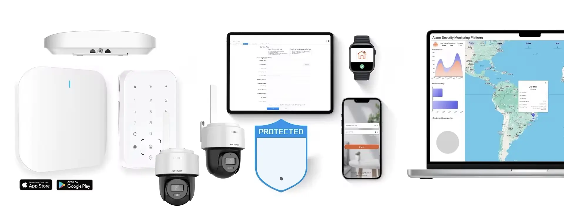 Alarmes fiables et autonomes