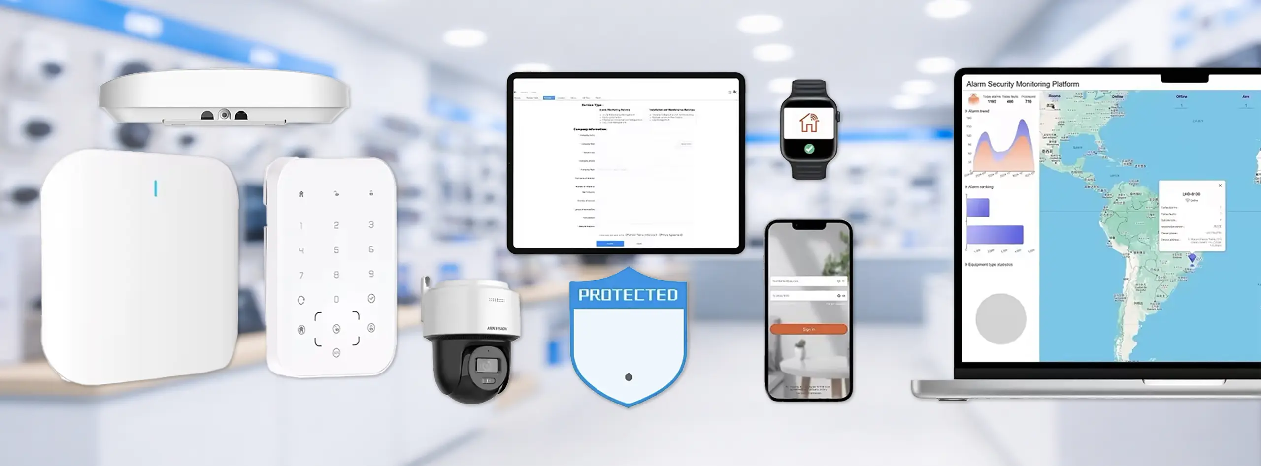 Alarmes fiables et autonomes